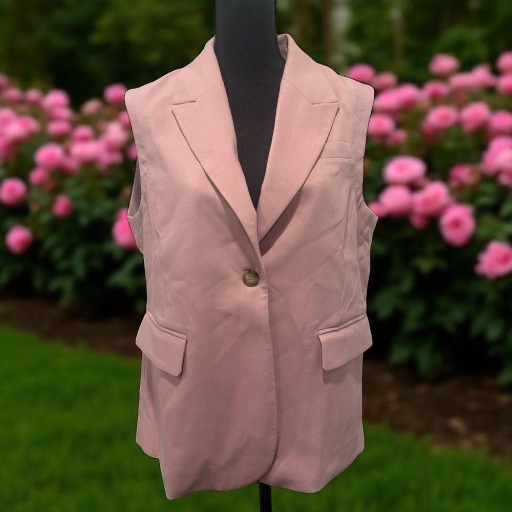 Mina Self Blush Pink Vest
